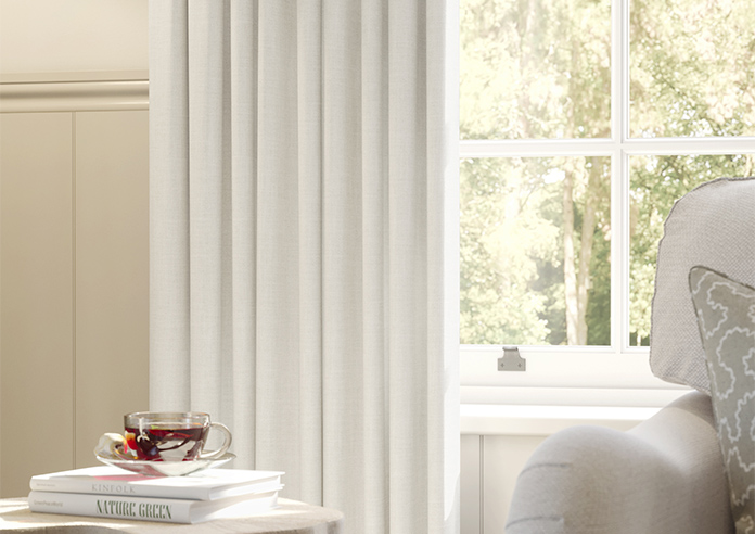 Laura Ashley Swanson, Dove Grey - Made to Measure Curtains - Image 5